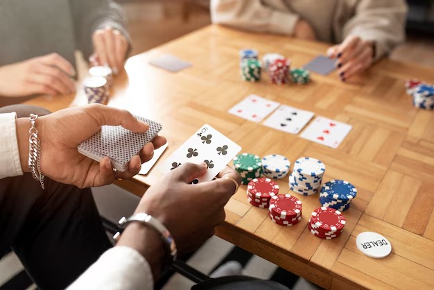 asia76 poker hand history viewer showing card ranks and pot progression